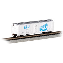 Bachmann Trains - ACF 50' Steel Reefer - Fruit Growers Express #12109 (Solid Cold) - N Scale