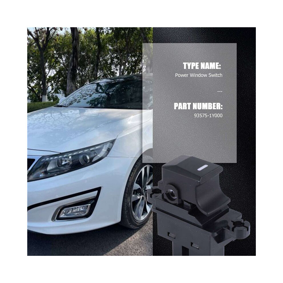 20X Electric Power Window Control Button For Picanto Morning 2011-2016 93575-1Y000 6031979639490