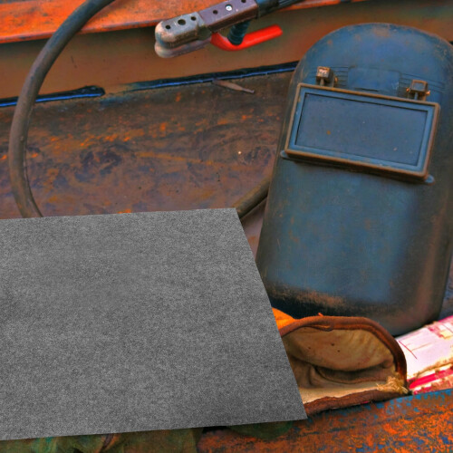 Welding Blanket Grey Wool Felt Heat Resistant 1 Pack 2