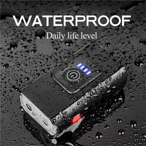 T6 LED Bicycle Front Light USB Rechargeable Waterproof 6 2