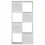 Charles Jacobs (4 White Drawers) Charles Jacobs White 8 Cube Open Book Shelf Storage Unit 3