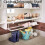 Slim Telescopic Cabinet Rack Black 41-75 cm 6
