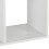 Charles Jacobs (No Drawers) Charles Jacobs White 4 Cube Open Book Shelf Storage Unit 8