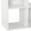 Charles Jacobs (No Drawers) Charles Jacobs White 4 Cube Open Book Shelf Storage Unit 9