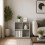 Charles Jacobs (No Drawers) Charles Jacobs Grey 4 Cube Open Book Shelf Storage Unit 2