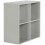 Charles Jacobs (No Drawers) Charles Jacobs Grey 4 Cube Open Book Shelf Storage Unit 5