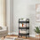 Multi-Layer Kitchen and Bathroom Storage Cart with Casters 4