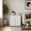 Charles Jacobs (White Drawers) Charles Jacobs White 4 Cube Open Book Shelf Storage Unit 3