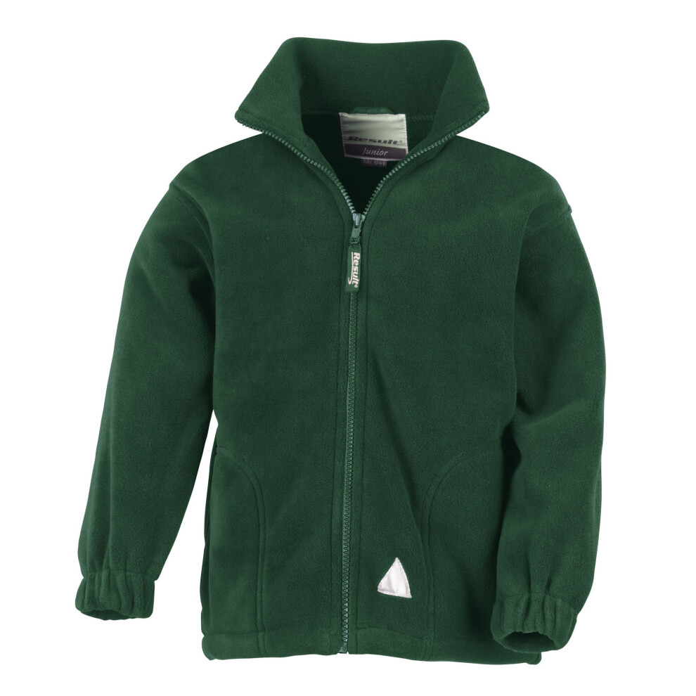 Result (12-14 Years, Forest) Childrens/Kids Polartherm Fleece Jacket