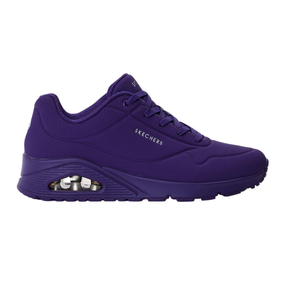 Skechers (3.5 Uk, Purple) Womens/Ladies Durabuck Uno Trainers