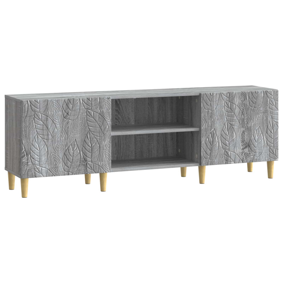Vidaxl Tv Cabinet 150 X 31 X 50 Cm Grey Sonoma Engineered Wood