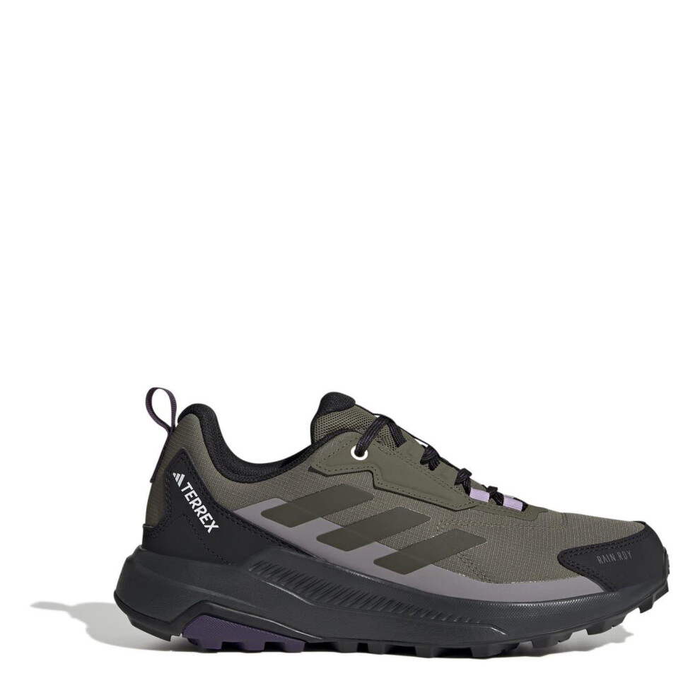 Adidas (5.5 Uk, Black/Green) Womens/Ladies Terrex Anylander Rain.rdy Hiking Shoes