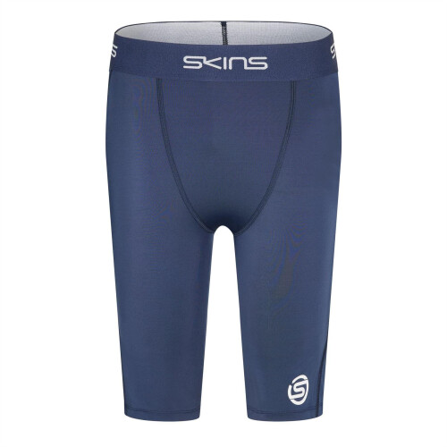 Skins (S, Blue) Skins Mens Series-1 Fitted Compression Shorts