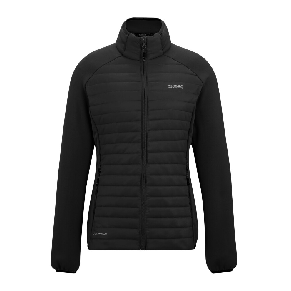 Regatta (20 Uk, Black) Womens/Ladies Clumber Hybrid Jacket