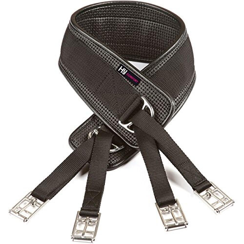 (50in, Black) HyCOMFORT Humane Waffle Girth