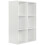 Charles Jacobs (White + No Drawers) Charles Jacobs White 6 Cube Open Book Shelf Storage Unit 5