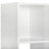 Charles Jacobs (White + No Drawers) Charles Jacobs White 6 Cube Open Book Shelf Storage Unit 6