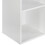 Charles Jacobs (White + No Drawers) Charles Jacobs White 6 Cube Open Book Shelf Storage Unit 9
