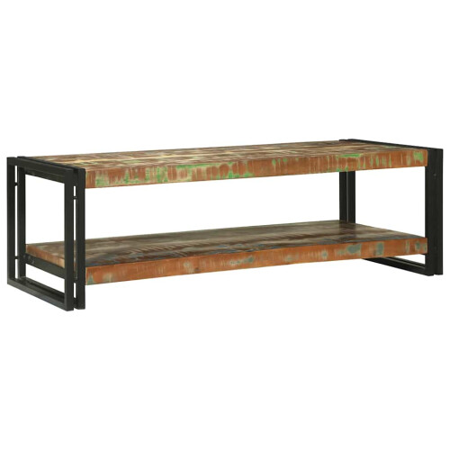 VidaXL vidaXL Coffee Table Multicolour 120 x 50 x 38 cm Solid Reclaim Wood 1
