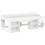 VidaXL vidaXL Kids'Bed Frame with Storage White 75 x 190 cm Engineered Wood 3