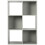 Charles Jacobs (No Drawers) Charles Jacobs Grey 6 Cube Open Book Shelf Storage Unit 4