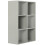 Charles Jacobs (No Drawers) Charles Jacobs Grey 6 Cube Open Book Shelf Storage Unit 5