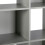 Charles Jacobs (No Drawers) Charles Jacobs Grey 6 Cube Open Book Shelf Storage Unit 8