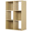 Charles Jacobs (No Drawers) Charles Jacobs Oak 6 Cube Open Book Shelf Storage Unit 3
