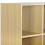 Charles Jacobs (No Drawers) Charles Jacobs Oak 6 Cube Open Book Shelf Storage Unit 6