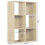 Charles Jacobs (No Drawers) Charles Jacobs Oak 6 Cube Open Book Shelf Storage Unit 7
