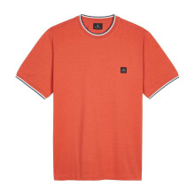 (L, Orange) Paul Smith Mens Patch Logo T-Shirt