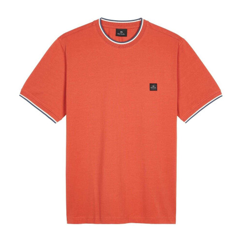 Paul Smith (L, Orange) Paul Smith Mens Patch Logo T-Shirt