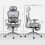 Multi-Adjustable Mesh Office Chair - Grey 2