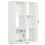 Charles Jacobs (White + 3 White Drawers) Charles Jacobs White 6 Cube Open Book Shelf Storage Unit 6