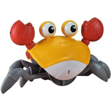 Electric Crab Toy - ZGEER - Induction, light, music - Yellow - Skills development