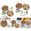 Etoilien Bear-Shaped Matching Game (with Bell) 2