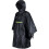 Poncho de cyclisme imperméable - Noir - Léger - Compact - 230T Titafo 1