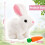 Interactive Rabbit, Interactive Rabbit Toy, 2025 New Easter Gifts for Children, Jumping Rabbit, Soft Rabbit, Small Walking Rabbit 4