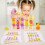 Educational toy - Montessori - 2 in 1 - Stackable - Multicolored - For children 2-5 years old 2