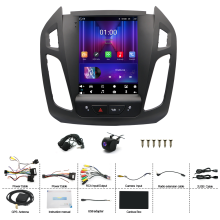 9.7in Car Stereo Radio GPS 4+64G for Ford Transit Connect 2014-2018 with Carplay Android Auto SWC + AHD Backup Camera
