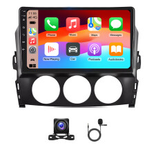 9in Car Stereo Radio GPS 4+64G for Mazda MX-5 2005-2021 with Carplay Android Auto SWC + AHD Backup Camera