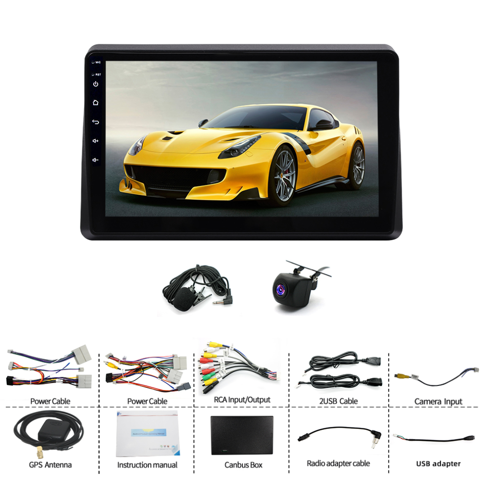 10In Car Stereo Radio Gps 2+32G For Renault Master 2019-2023 With Carplay Android Auto Swc + Ahd Backup Camera 8671388320572