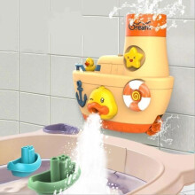 Badespielzeug, interaktives Wasserfall-Badespielzeug, Baby-Badespielzeug für die Badewanne, Schwimmbadspiel für Kinder von 1-8 Jahren