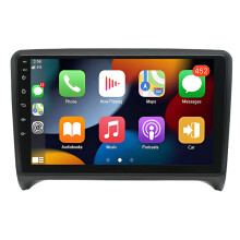 9in Car Stereo Radio GPS 4+64G for TT MK2 2006-2014 with Carplay Android Auto SWC + AHD Backup Camera