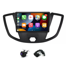 9in Car Stereo Radio GPS 2+64G for Ford Transit Custom 2013-2019 with Carplay Android Auto SWC + AHD Backup Camera
