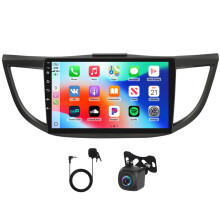 10in Car Stereo Radio GPS 2+64G for Honda CRV 2012-2016 with Carplay Android Auto SWC + AHD Backup Camera