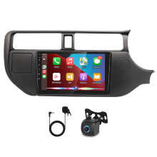 9in Car Stereo Radio GPS 2+64G for Kia Rio 2012-2014 with Carplay Android Auto SWC + AHD Backup Camera
