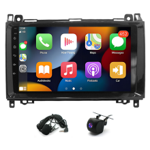 9in Car Stereo Radio GPS 2+64G for Benz B200 2004-2012 with Carplay Android Auto SWC + AHD Backup Camera