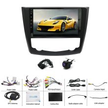 9in Car Stereo Radio GPS 2+64G for Renault Kadjar 2015-2019 with Carplay Android Auto SWC + AHD Backup Camera