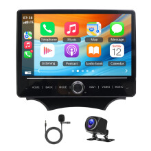 9in Car Stereo Radio GPS 4+64G for Ford Ka 2008-2014 with Carplay Android Auto SWC + AHD Backup Camera